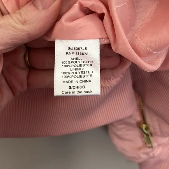 Love Tree | Pink Bomber Jacket - Picture 7 of 9